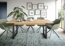 Esstisch Seattle Eiche Artisan Nachbildung B/H/T: ca. 150x76x90 cm