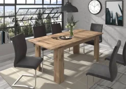 Esstisch Titan Eiche Nox Oak Nachbildung B/H/L: ca. 90x76x200 cm