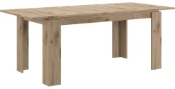 Esstisch Titan Eiche Nox Oak Nachbildung B/H/L: ca. 90x76x200 cm