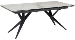 Esstisch weiß Marmor Optik B/H/T: ca. 180x76x95 cm