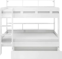 Etagenbett Jusa weiß Liegefläche B/L: ca. 90x200 cm