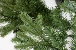 Evergreen Weihnachtsbaum Roswell Kiefer grün PVC H/D: ca. 210x122 cm