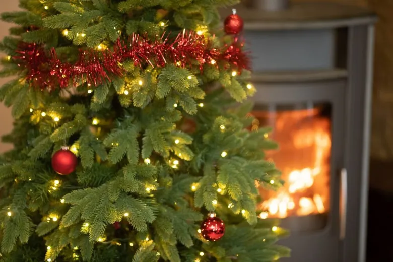 Evergreen Weihnachtsbaum Roswell Kiefer grün PVC H/D: ca. 210x122 cm