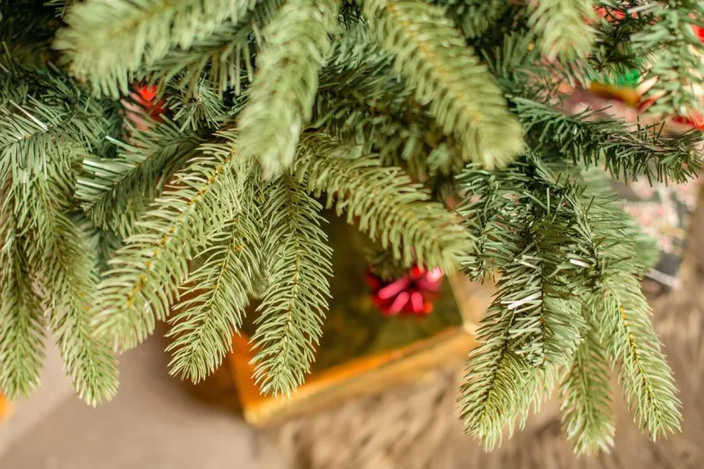Evergreen Weihnachtsbaum Vermont Fichte grün PVC H/D: ca. 180x129 cm