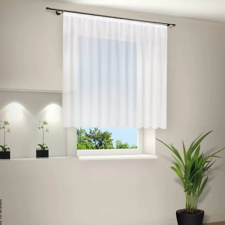 Fertigstore 40937 weiß B/L: ca. 300x150 cm