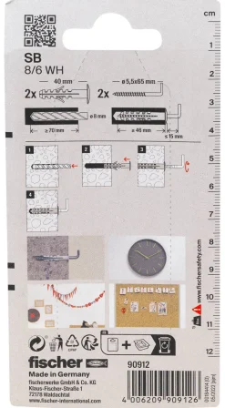 fischer Dübel- und Hakenset