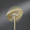 Fischer & Honsel Stehlampe 40316 messing weiß Glas Metall B/H/T: ca. 35x180x50 cm 1 Brennstellen