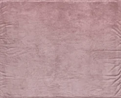 Flanelldecke altrosa Polyester B/L: ca. 130x160 cm