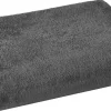 Flanelldecke anthrazit Polyester B/L: ca. 140x200 cm