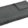 Flanelldecke anthrazit Polyester B/L: ca. 140x180 cm