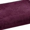 Flanelldecke aubergine Polyester B/L: ca. 140x200 cm