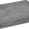 Flanelldecke grau Polyester B/L: ca. 160x220 cm