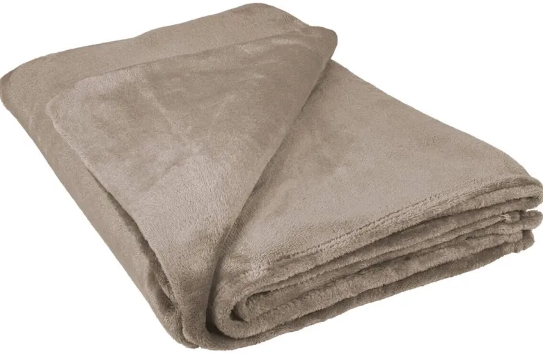 Flanelldecke kitt Polyester B/L: ca. 140x200 cm