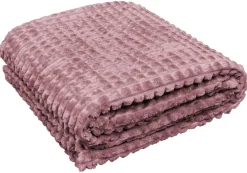 Flanelldecke rosenholz Polyester B/L: ca. 140x190 cm