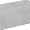 Flanelldecke silber Polyester B/L: ca. 140x200 cm