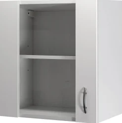 Flex-Well Glashängeschrank Wito weiß B/H/T: ca. 50x54,8x32 cm