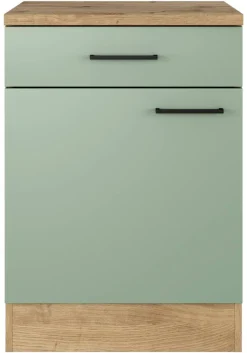 Flex-Well Unterschrank Cara grün B/H/T: ca. 60x85x60 cm