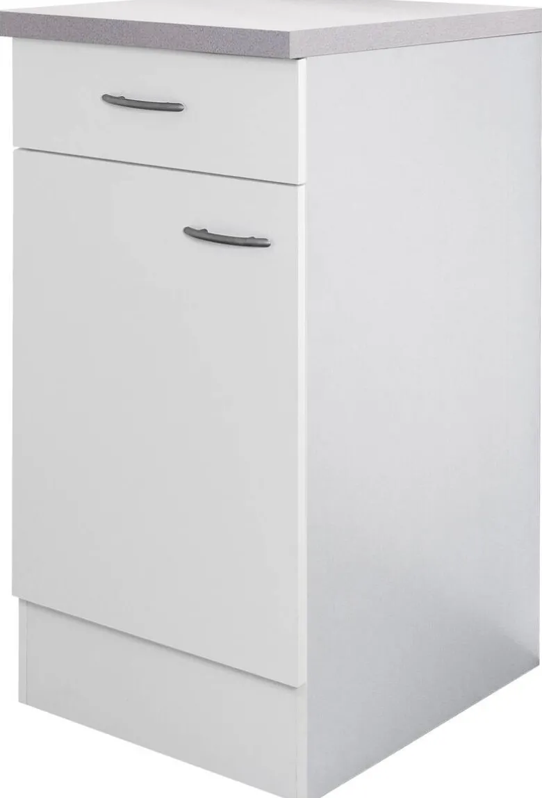 Flex-Well Unterschrank Wito weiß B/H/T: ca. 40x85x60 cm