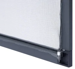 Fliegengitter anthrazit B/L: ca. 100x120 cm