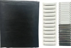 Fliegengitter schwarz B/L: ca. 100x120 cm