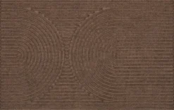 Fußmatte Curves taupe B/L: ca. 50x80 cm
