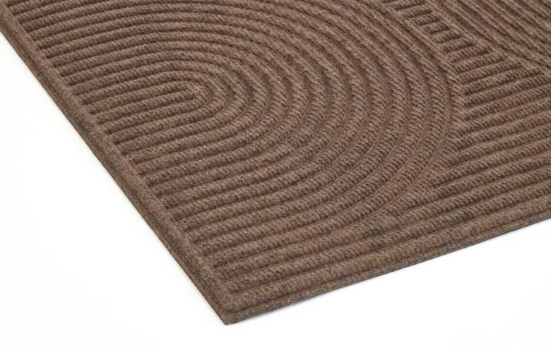 Fußmatte Curves taupe B/L: ca. 50x80 cm