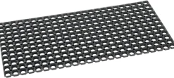 Fußmatte Gummiring schwarz B/L: ca. 60x80 cm