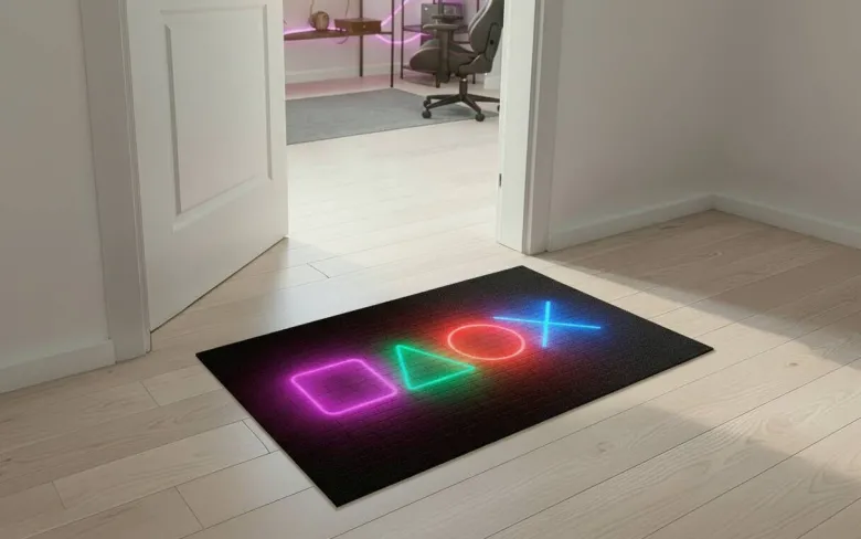Fußmatte Velvet Gaming Multi B/L: ca. 45x75 cm