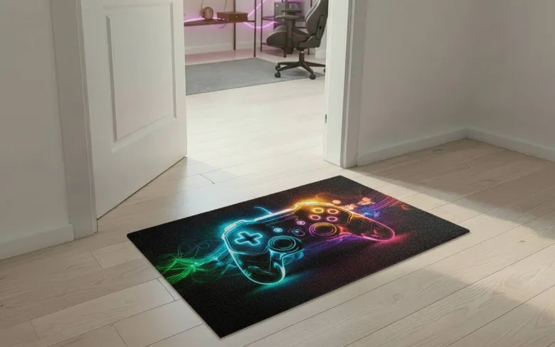 Fußmatte Velvet Gaming Multi B/L: ca. 45x75 cm
