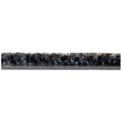 Fußmatte Velvet grau B/L: ca. 45x100 cm
