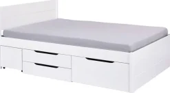 Funktionsbett Efetivo weiß