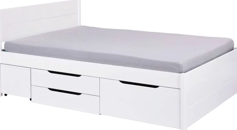 Funktionsbett Efetivo weiß