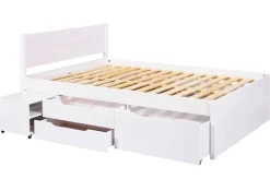 Funktionsbett Efetivo weiß