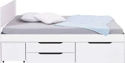 Funktionsbett Efetivo weiß