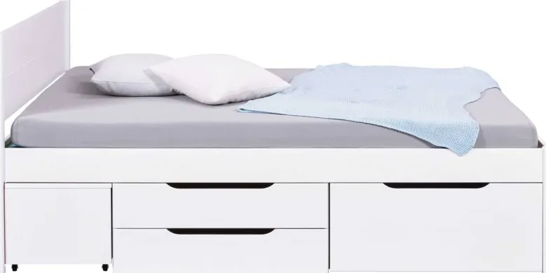 Funktionsbett Efetivo weiß
