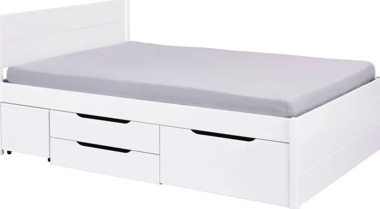 Funktionsbett Efetivo weiß