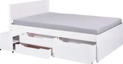 Funktionsbett Efetivo weiß