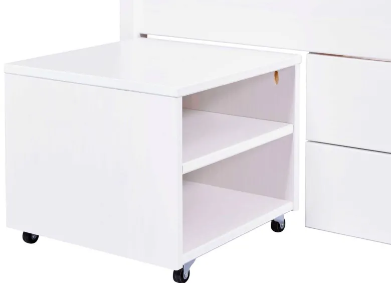 Funktionsbett Efetivo weiß