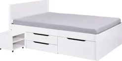Funktionsbett Efetivo weiß