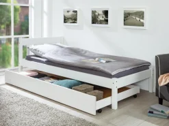 Funktionsbettkasten Umea weiß