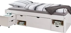 Funktionsbett Till weiß Liegefläche B/L: ca. 90x200 cm