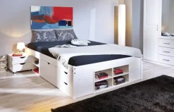 Funktionsbett Till weiß Liegefläche B/L: ca. 180x200 cm