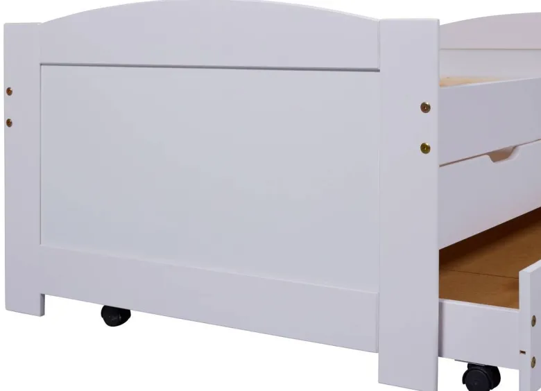 Funktionsbett Ulli weiß Liegefläche B/L: ca. 90x200 cm