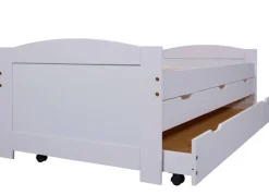 Funktionsbett Ulli weiß Liegefläche B/L: ca. 90x200 cm