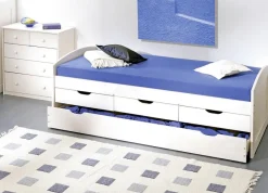 Funktionsbett Ulli weiß Liegefläche B/L: ca. 90x200 cm