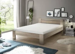 Futonbett Cannes Eiche San-Remo Nachbildung Liegefläche B/L: ca. 140x200 cm