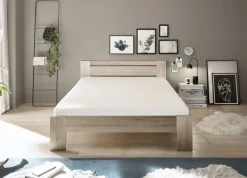 Futonbett Cannes Eiche San-Remo Nachbildung Liegefläche B/L: ca. 140x200 cm