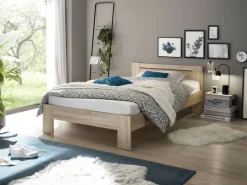 Futonbett Cannes Eiche Sonoma Nachbildung Liegefläche B/L: ca. 120x200 cm