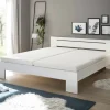 Futonbett Cannes weiß Liegefläche B/L: ca. 180x200 cm