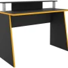 Gaming-Schreibtisch anthrazit orange B/H/T: ca. 117x93x50 cm